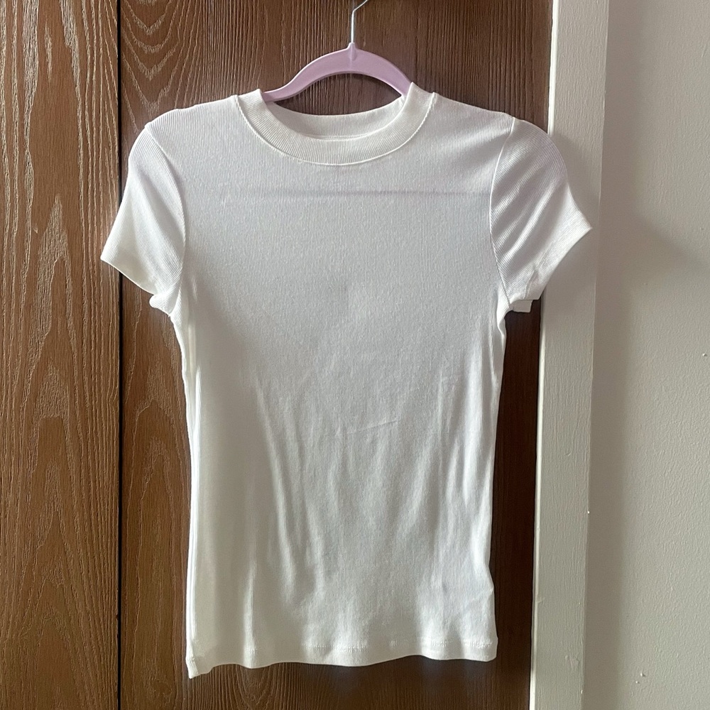 White Long Tee